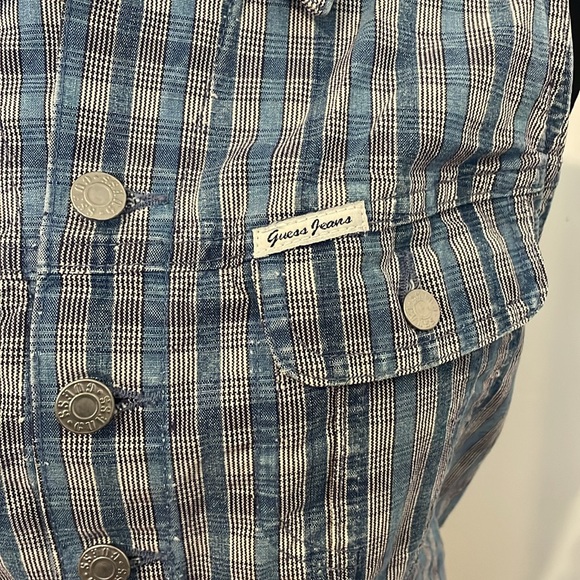 Vintage Guess Jeans Denim Vest - Picture 4 of 5